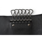 Bottega Veneta Key Case Key Ring Rows Intrecciato Nappa Black