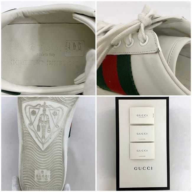 Gucci Sneakers White Sherry Bosco — view 2