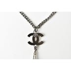 Chanel Accessories Coco Mark CC Eiffel Tower Pearl — view 3