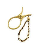Hermes Glove Holder Gold GP Gloves