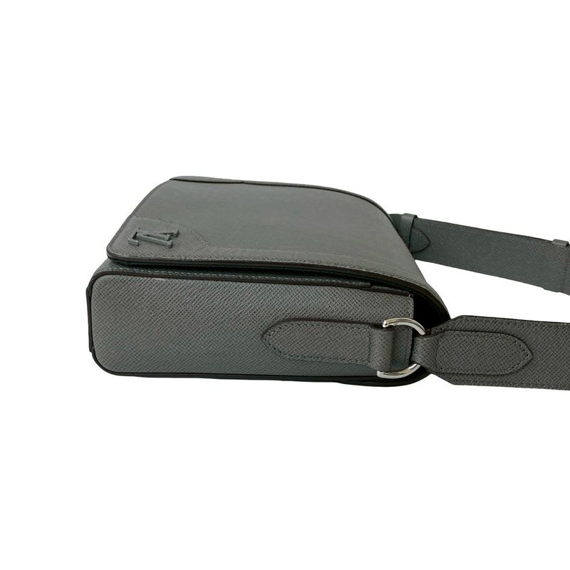 Louis Vuitton New Flap Messenger Taiga Leather Shoulder Bag — view 7