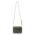 Loewe Goya Anagram Logo Leather Small Shoulder Bag Green — view 2