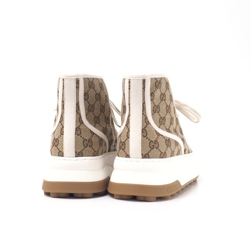 Gucci Tennis 1977 Sneakers Size 7 Shoes GG Pattern High Cut Thick — view 4