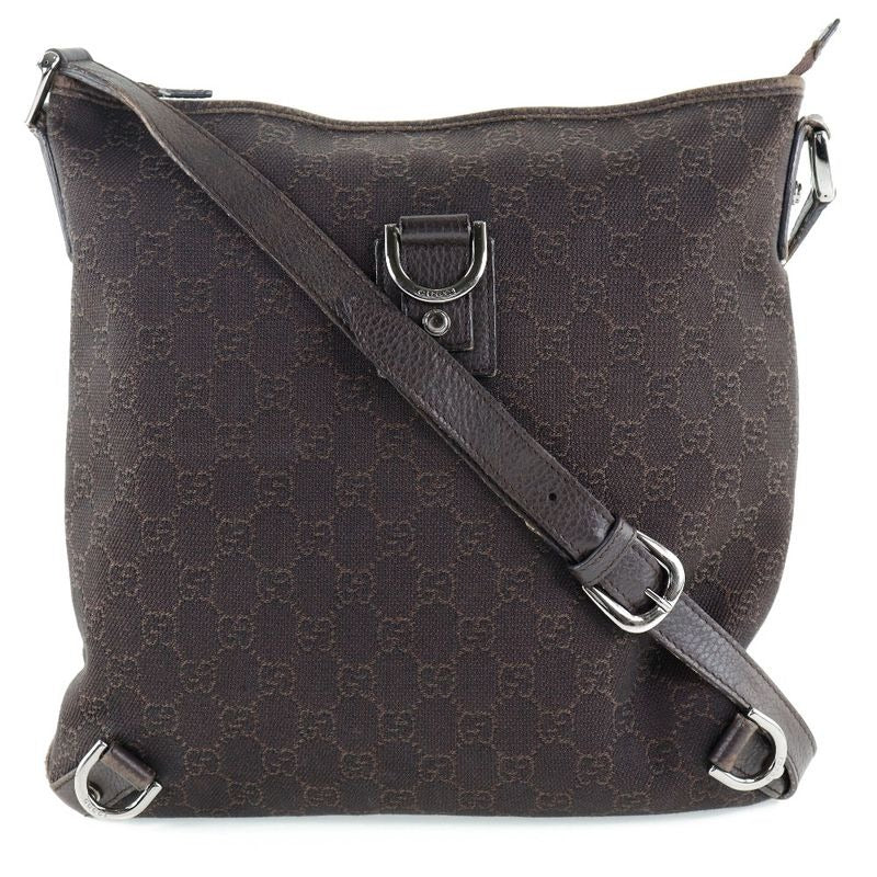 Gucci Abby GG Canvas Brown Women Shoulder Bag