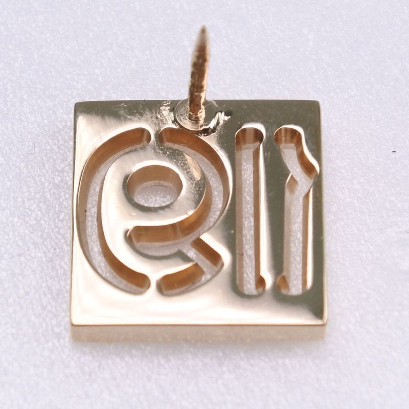Chanel No.19 Pin Brooch Gold Plated And Rhinestone 4.1 g — view 5