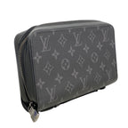 Louis Vuitton Wallet Monogram Eclipse Zippy XL Black — view 2
