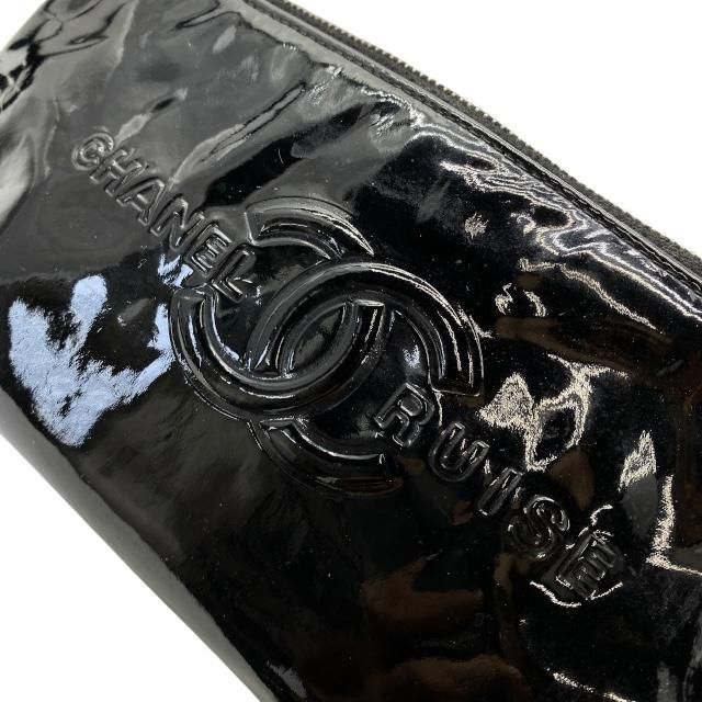 Chanel Cruise Line Pouch Small Multi Patent Leather Black — view 6