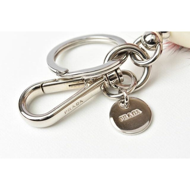 Prada Key Ring Holder Trick Nancy Robot Red Multi — view 6