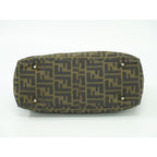 Fendi Zucca Tote Handbag Canvas Brown Bag — view 4