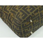 Fendi Zucca Tote Handbag Canvas Brown Bag — view 5