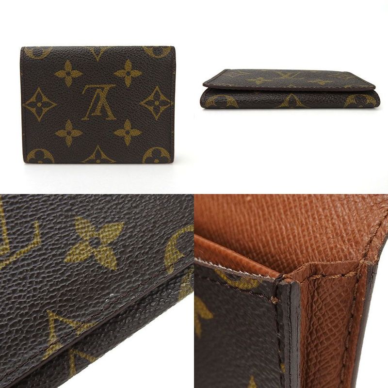 Louis Vuitton Card Casebusiness Holderanvelop Carte De Monogram — view 4