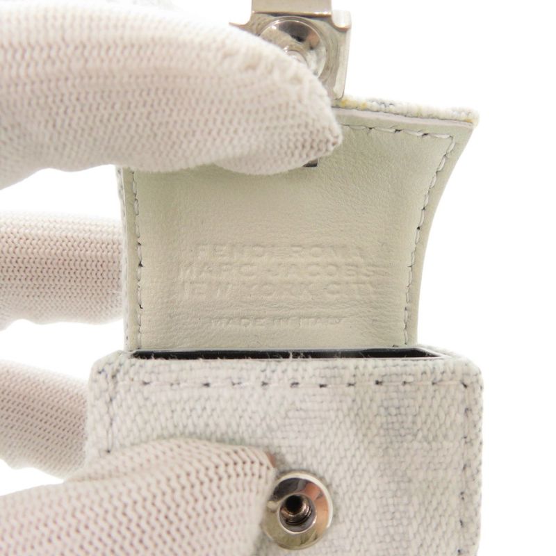 Fendi Marc Jacobs Denim Stone Blue White Shoulder Strap 0847 — view 5