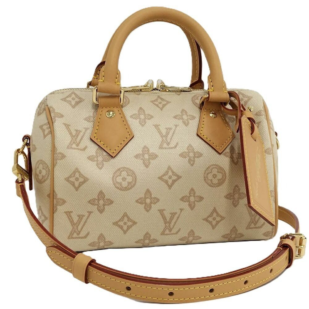 Louis Vuitton Speedy Bandouliere 20 2-Way Shoulder Handbag Monogram Origin