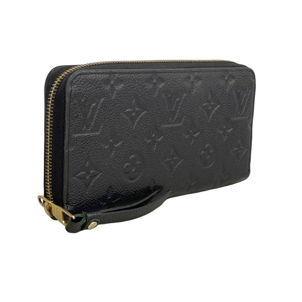 Louis Vuitton Wallet Monogram Empreinte Zippy Noir — view 2