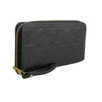 Louis Vuitton Wallet Monogram Empreinte Zippy Noir — view 2