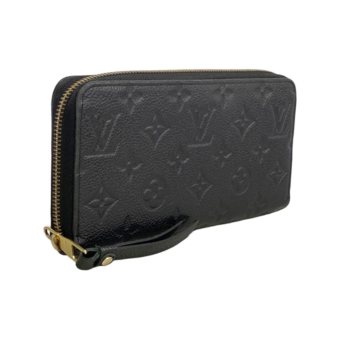 Louis Vuitton Wallet Monogram Empreinte Zippy Noir — view 2