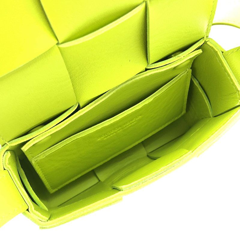 Bottega Veneta Candy Cassette Cross Body Bag Light Green — view 5