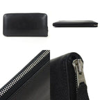Hermes Round Zipper Long Wallet Azapplong Classiccles Zarj Engraved Silverhardw — view 3