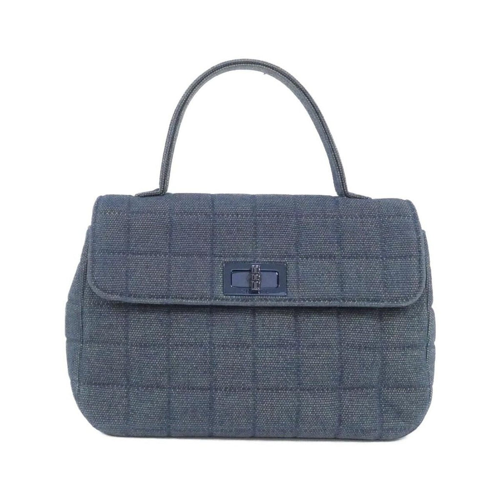 Chanel Vintage Bag Handbag Blue