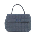 Chanel Vintage Bag Handbag Blue
