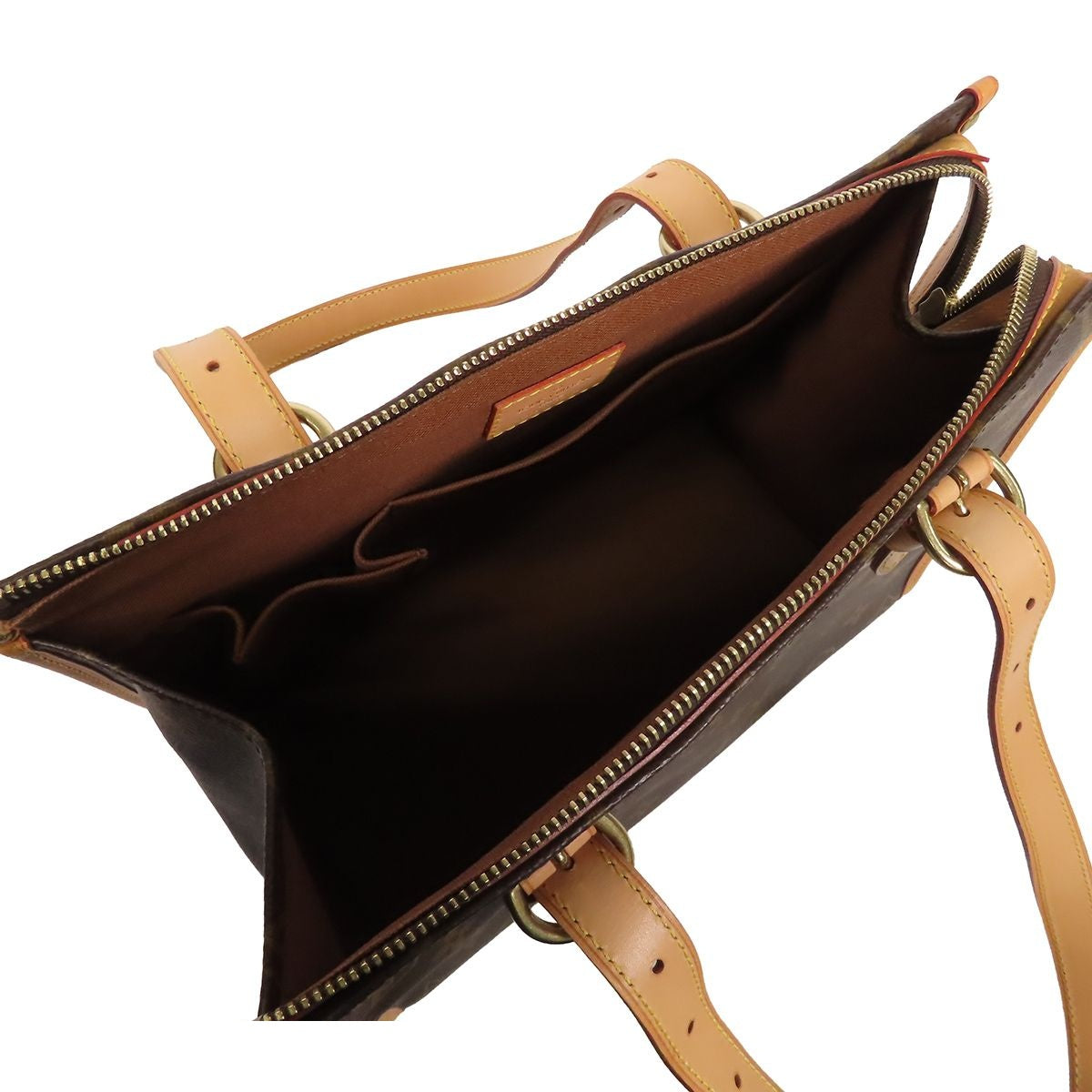 Louis Vuitton Popincourt Au Brown Monogram Canvas Shoulder Bag — view 4