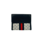 Gucci Vintage Sherry Line GG Logo All Over Pattern Leather — view 2