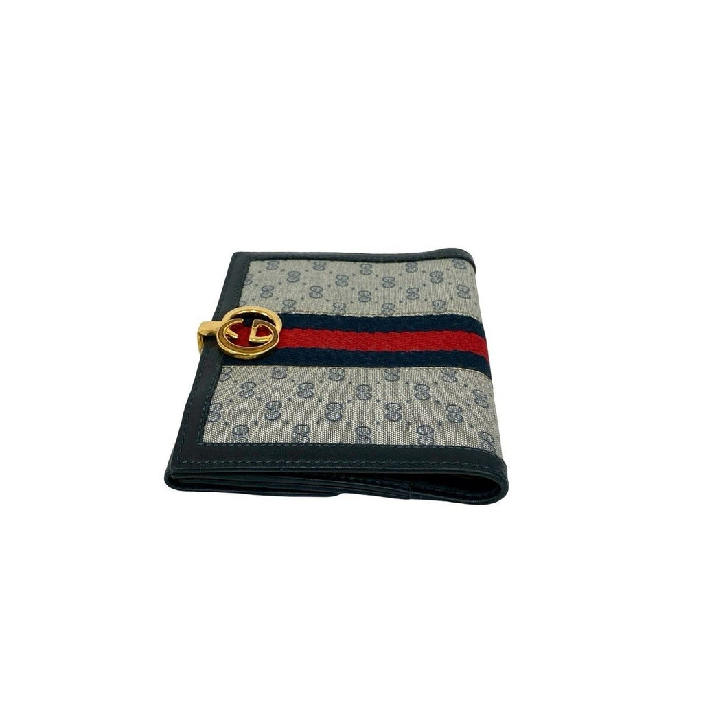 Gucci Vintage Sherry Line GG Logo All Over Pattern Leather — view 4