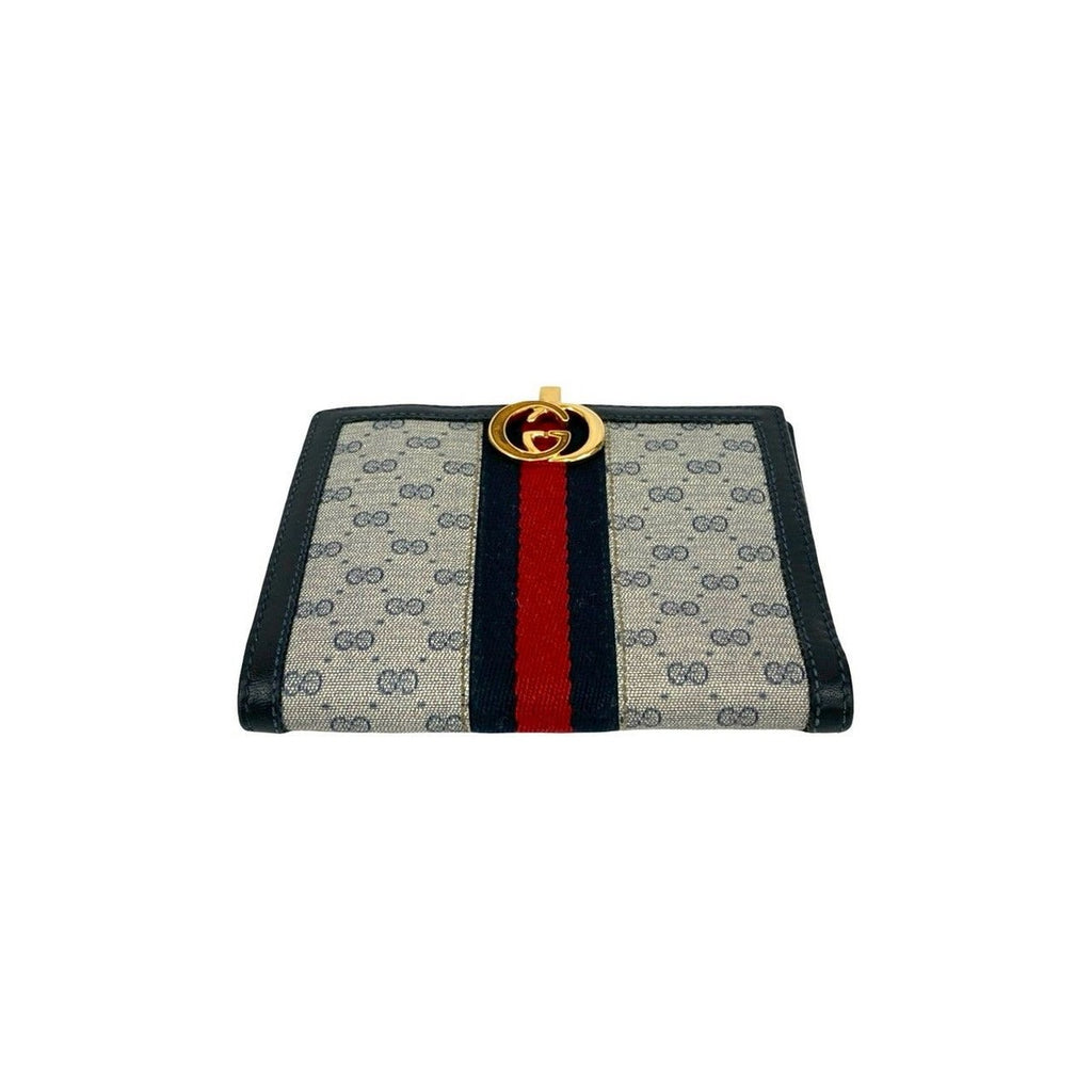 Gucci Vintage Sherry Line GG Logo All Over Pattern Leather — view 6