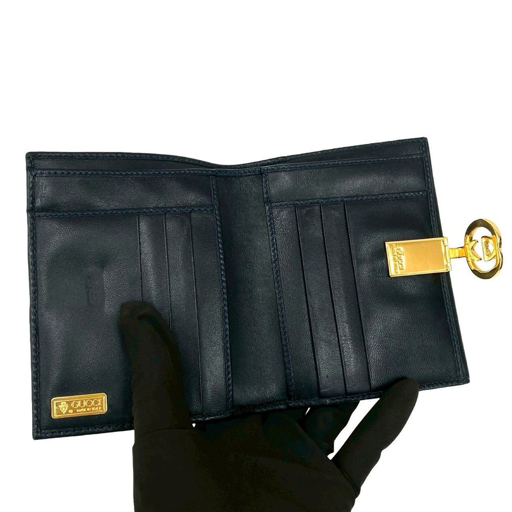 Gucci Vintage Sherry Line GG Logo All Over Pattern Leather — view 7