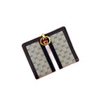 Gucci Vintage Sherry Line GG Logo All Over Pattern Leather