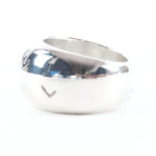 Chanel Vintage 925 Logo Ring — view 2
