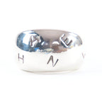 Chanel Vintage 925 Logo Ring
