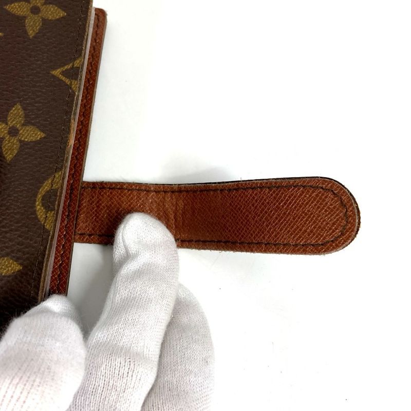 Louis Vuitton Notebook Cover Pochette Photo Case Monogram Canvas Brown — view 9