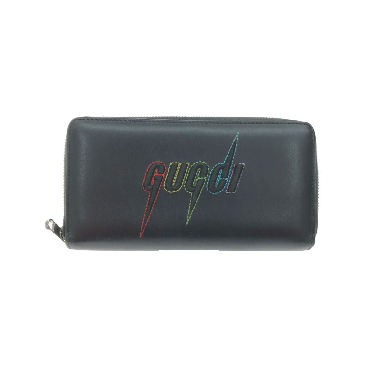 Gucci Blade Logo Long Wallet Black