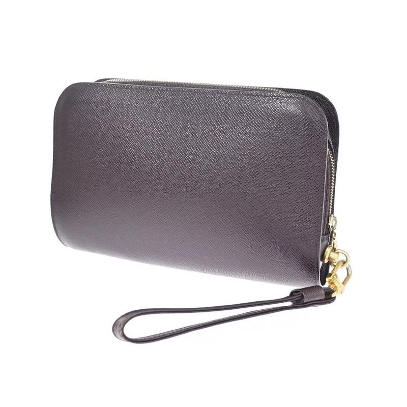 Louis Vuitton Clutch Bag Baikal Taiga Akaju 67 Bs173 — view 2