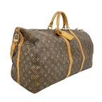 Louis Vuitton Boston Bag Monogram Keepall Bandouliere 60 Brown — view 2