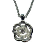 Christian Dior Necklace Pendant Accessory Jewelry Small Item Rose Flower Motif — view 3