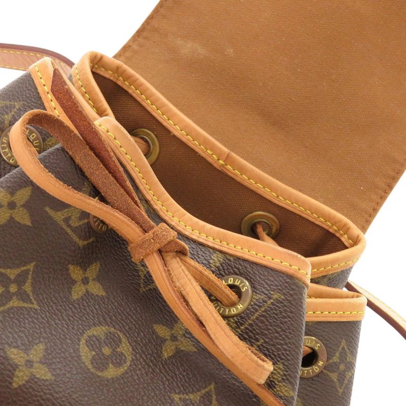 Louis Vuitton Montsouris MM Monogram Backpack Daypack Bag 0293 — view 6