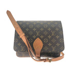 Louis Vuitton Shoulder Bag Monogram Cartesier Crossbody Brown
