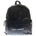 Saint Laurent Paris NUXX Ripstop Rucksack Sac Backpack Black Ho27