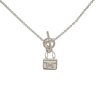 Hermes Amulet Constance Pendant B 00 Necklace Silver 925