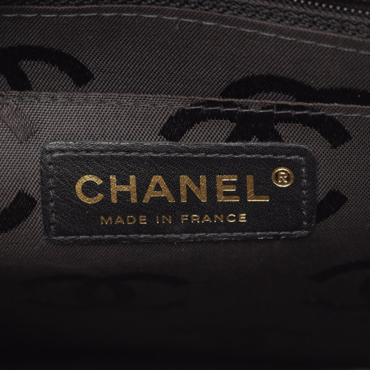 Chanel Handbag Wild Stitch Top Handle Black Leather — view 4
