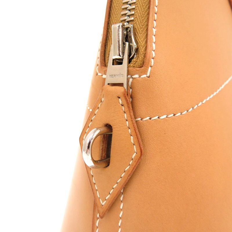 Hermes Bolide 31 Vaux Chamonix Natural Silver Hardware Handbag — view 7