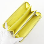 Louis Vuitton Zippy Wallet Coussin Lambskin Smiley Yellow Long — view 5