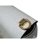Louis Vuitton Twist MM Epi Bag Shoulder White Calf — view 5