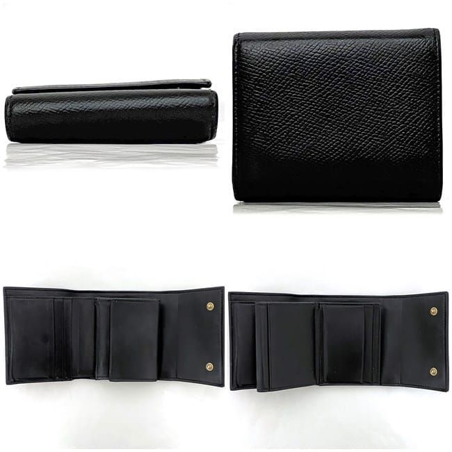Celine Trifold Wallet Black — view 3