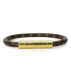 Louis Vuitton Bracelet Confidential M8274 F Monogram Metal Brown — view 3