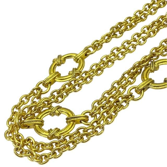 Yves Saint Laurent 2-ring Necklace Accessories Jewelry Small — view 5