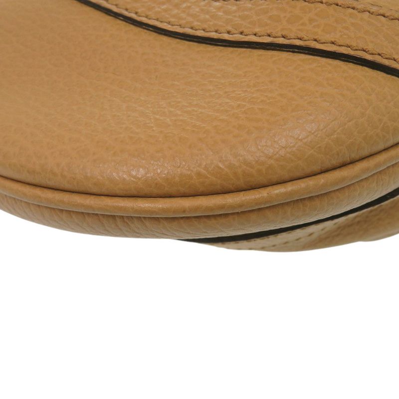 Gucci Abby Leather Camel Shoulder Bag 0362 — view 5