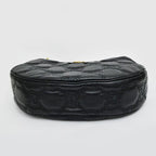 Gucci GG Matelasse Shoulder Bag Black Hand Clutch 3-Way Leather — view 3